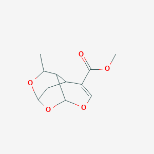 molecular formula C11H14O5 B150550 Sarracenin CAS No. 59653-37-1