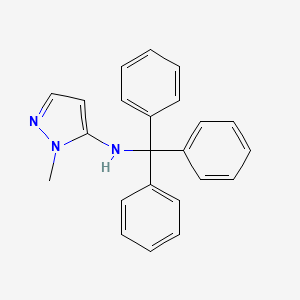 1-Methyl-N-trityl-1H-pyrazol-5-amine