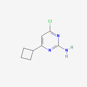 4-Chloro-6-cyclobutylpyrimidin-2-amine