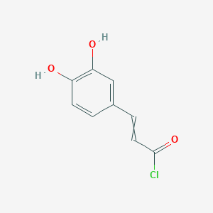 3-(3,4-Dihydroxyphenyl)prop-2-enoyl chloride