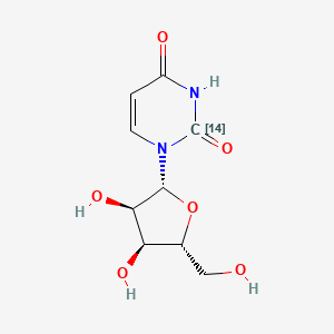 molecular formula C9H12N2O6 B1505523 Uridine-2-14C 