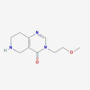 molecular formula C10H15N3O2 B15055247 3-(2-Methoxyethyl)-5,6,7,8-tetrahydropyrido[4,3-d]pyrimidin-4(3H)-one 