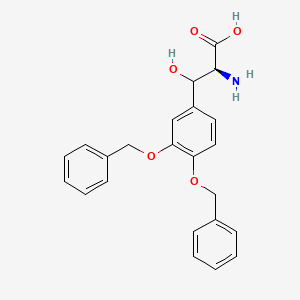 3-(3,4-Dibenzyloxyphenyl)-serine
