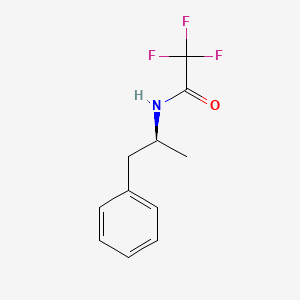 2,2,2-Trifluoro-N-[(2S)-1-phenylpropan-2-yl]acetamide