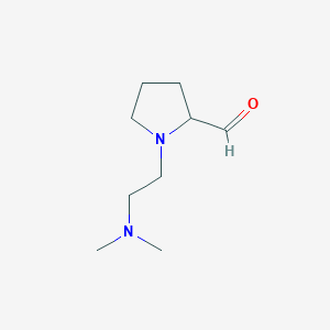 1-(2-(Dimethylamino)ethyl)pyrrolidine-2-carbaldehyde