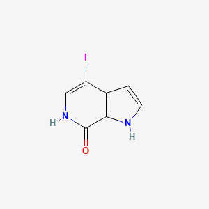 4-Iodo-1H-pyrrolo[2,3-c]pyridin-7(6H)-one