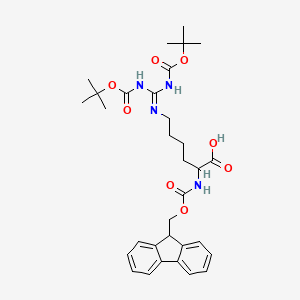 molecular formula C32H42N4O8 B1505534 Fmoc-D-homoArg(Boc)2-OH 