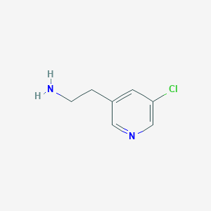 molecular formula C7H9ClN2 B1505542 2-(5-Chloropyridin-3-YL)ethanamine 
