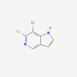 7-Bromo-6-chloro-1H-pyrrolo[3,2-c]pyridine