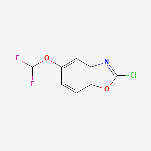 2-Chloro-5-(difluoromethoxy)benzo[d]oxazole