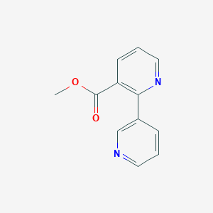 molecular formula C12H10N2O2 B15055659 Methyl [2,3'-bipyridine]-3-carboxylate 