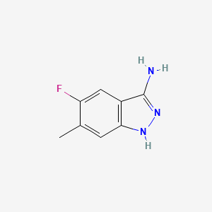 5-Fluoro-6-methyl-1H-indazol-3-amine