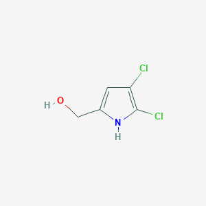 molecular formula C5H5Cl2NO B15055727 (4,5-Dichloro-1H-pyrrol-2-yl)methanol 