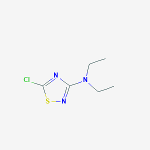 5-chloro-N,N-diethyl-1,2,4-thiadiazol-3-amine