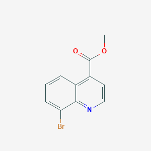 molecular formula C11H8BrNO2 B1505575 8-溴喹啉-4-甲酸甲酯 CAS No. 220844-78-0