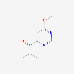 1-(6-Methoxypyrimidin-4-yl)-2-methylpropan-1-one