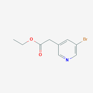 molecular formula C9H10BrNO2 B1505583 Ethyl 2-(5-bromopyridin-3-yl)acetate CAS No. 847375-33-1