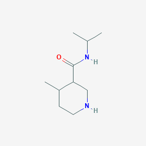 molecular formula C10H20N2O B15055837 N-Isopropyl-4-methylpiperidine-3-carboxamide 