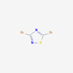molecular formula C2Br2N2S B1505586 3,5-Dibromo-1,2,4-thiadiazole 