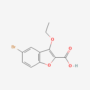 5-Bromo-3-ethoxybenzofuran-2-carboxylic acid