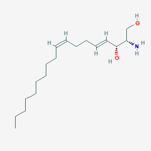 molecular formula C18H35NO2 B150559 鞘脂-4E,8Z-二烯 CAS No. 41679-33-8