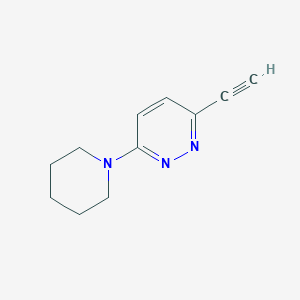 3-Ethynyl-6-(piperidin-1-yl)pyridazine