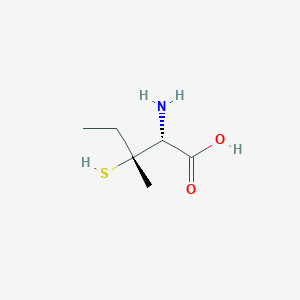 molecular formula C6H13NO2S B1505595 Isoleucine, 3-mercapto- CAS No. 21213-64-9
