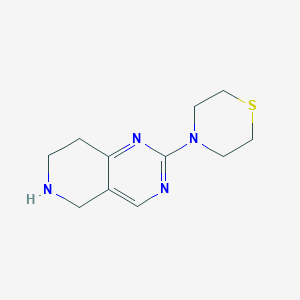 4-(5,6,7,8-Tetrahydropyrido[4,3-d]pyrimidin-2-yl)thiomorpholine