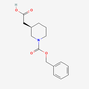 (R)-2-(1-((Benzyloxy)carbonyl)piperidin-3-yl)acetic acid