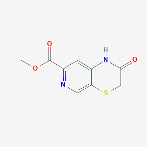 molecular formula C9H8N2O3S B15056098 Methyl 2-oxo-2,3-dihydro-1H-pyrido[3,4-b][1,4]thiazine-7-carboxylate 