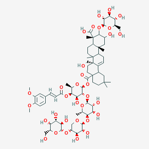 molecular formula C70H104O32 B150561 柴胡皂苷II CAS No. 34366-31-9