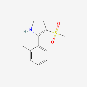 3-(Methylsulfonyl)-2-(o-tolyl)-1H-pyrrole