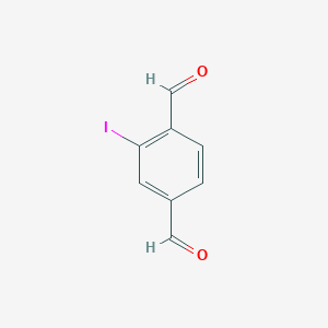 molecular formula C8H5IO2 B1505616 2-Iodoterephthalaldehyde CAS No. 385416-64-8