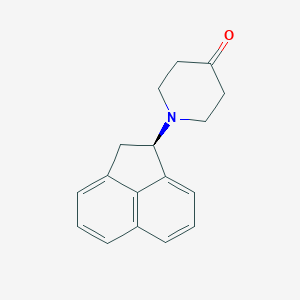 molecular formula C17H17NO B1505632 (R)-1-(1,2-Dihydroacenaphthylen-1-yl)piperidin-4-one CAS No. 228246-75-1
