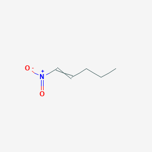 molecular formula C5H9NO2 B1505642 1-Nitropent-1-ene CAS No. 3156-72-7