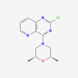 (2S,6R)-4-(2-Chloropyrido[3,2-d]pyrimidin-4-yl)-2,6-dimethylmorpholine