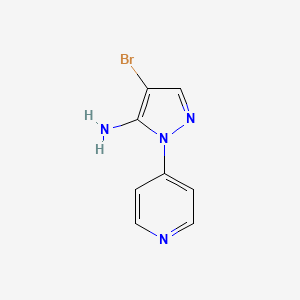 4-Bromo-1-(pyridin-4-yl)-1H-pyrazol-5-amine