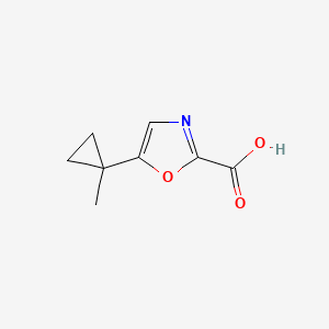 5-(1-Methylcyclopropyl)oxazole-2-carboxylic acid