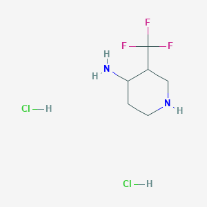 3-(Trifluoromethyl)piperidin-4-amine dihydrochloride