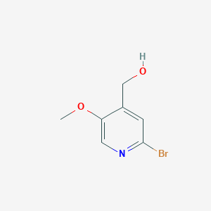 (2-Bromo-5-methoxypyridin-4-yl)methanol