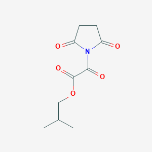 Isobutyl 2-(2,5-dioxopyrrolidin-1-YL)-2-oxoacetate