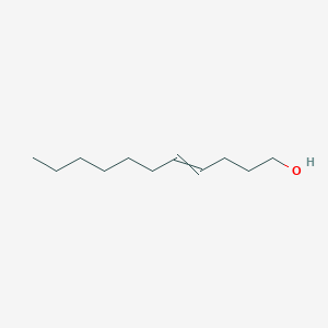 molecular formula C11H22O B1505672 4-Undecen-1-ol, (E)- 