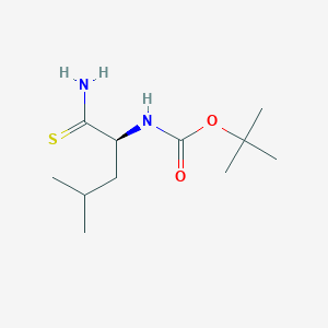 molecular formula C11H22N2O2S B1505677 Boc-l-leucine thioamide 