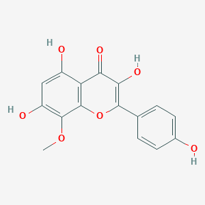molecular formula C16H12O7 B150568 六角素 CAS No. 571-74-4