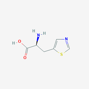 molecular formula C6H8N2O2S B1505681 (S)-2-氨基-3-(噻唑-5-基)丙酸 CAS No. 1343718-84-2