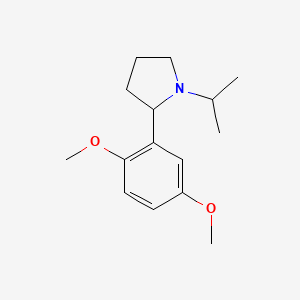 2-(2,5-Dimethoxyphenyl)-1-isopropylpyrrolidine