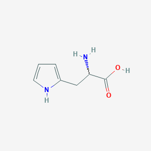 molecular formula C7H10N2O2 B1505685 (S)-2-Amino-3-(1H-pyrrol-2-yl)propanoic acid CAS No. 698342-24-4