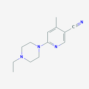 6-(4-Ethylpiperazin-1-yl)-4-methylnicotinonitrile