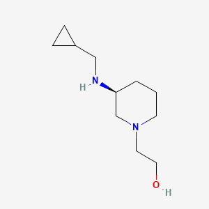 (S)-2-(3-((Cyclopropylmethyl)amino)piperidin-1-yl)ethanol