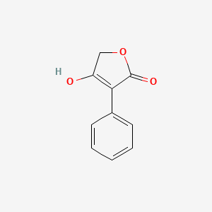 molecular formula C10H8O3 B1505708 4-Hydroxy-3-phenyl-2(5H)-furanone CAS No. 23782-85-6